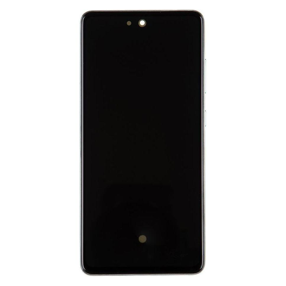 Samsung LCD-Display +Touch-Einheit A528B Galaxy A52s 5G Hellgrün (Service Pack) (Display, Samsung Galaxy A52s 5G) (GH82-26861E)