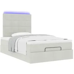 vidaXL, Bett, Indenor (Block mit Quadraten) (120 x 200 cm)
