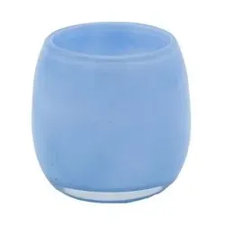 Teelichthalter Valency Ø 9 cm Glas Light Blue M (Medium)