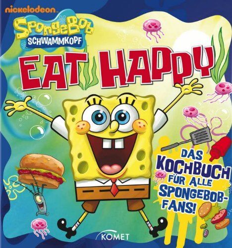 SpongeBob: Eat Happy: Das Kochbuch für alle SpongeBob-Fans! - Preis vom 19.10.2026 19:33:35 h