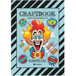 Tredition Craftbook - Bastelvorlage - Spiel - Karneval Mega Memory - Faschingsmotive - Rätsel - Aufgaben - Aus