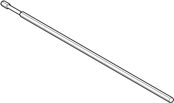 Geberit rallonge pour montage mural 597208000 WC/bidet mural, longueur 20,3 cm