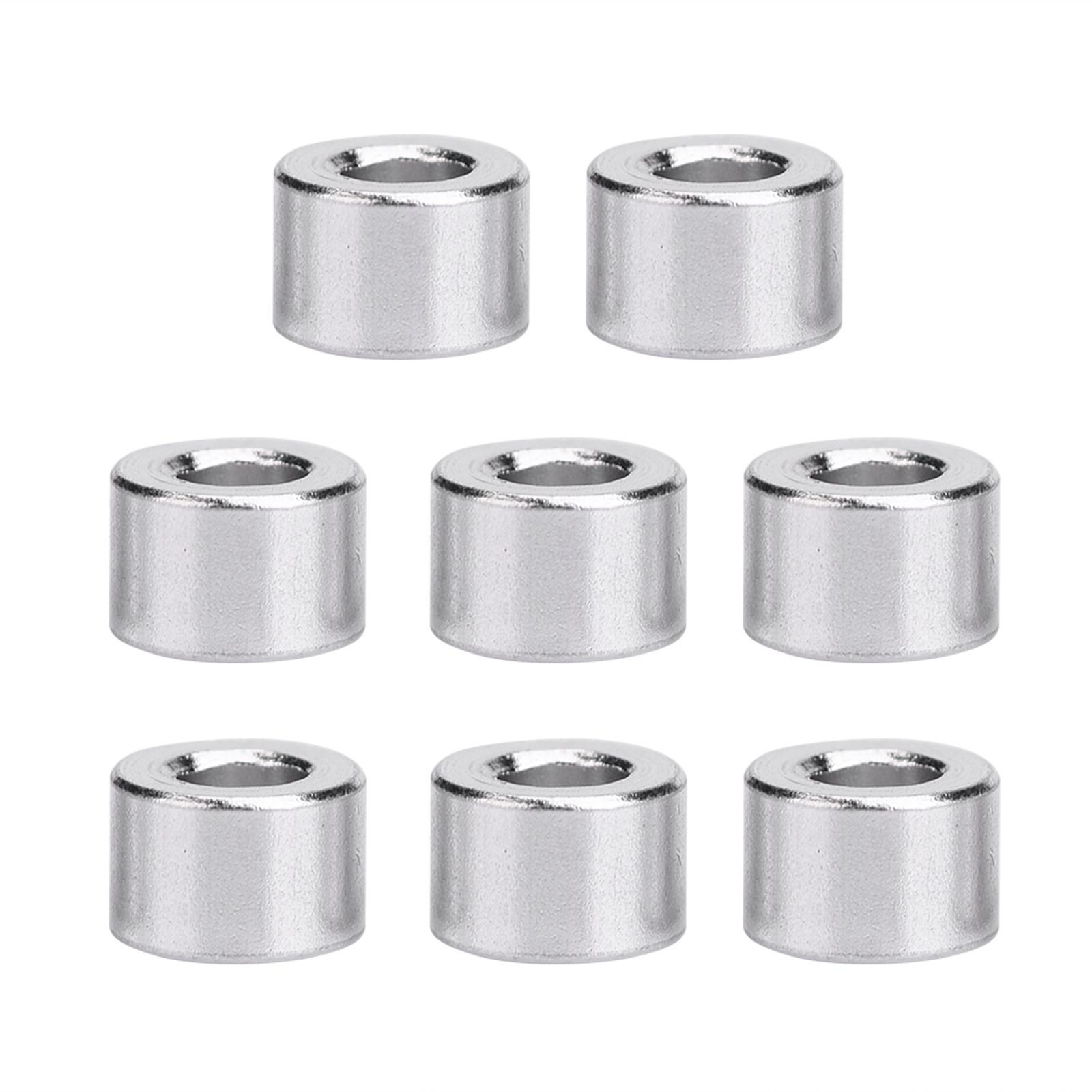Gistuch 8 stuks aluminiumlegering afstandhouders demperspacers voor RC-modelauto accessoires