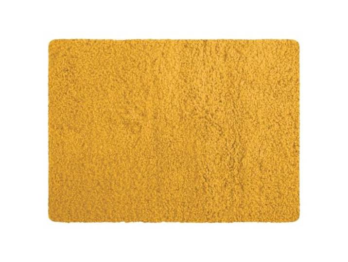 MSV - Mikrofaser-Badematte - 50 x 70 cm - Safran - Kuschelig-komfortabel - Schnell absorbierend - Ideal fürs Badezimmer - Pflegeleicht - Schnelltrocknend