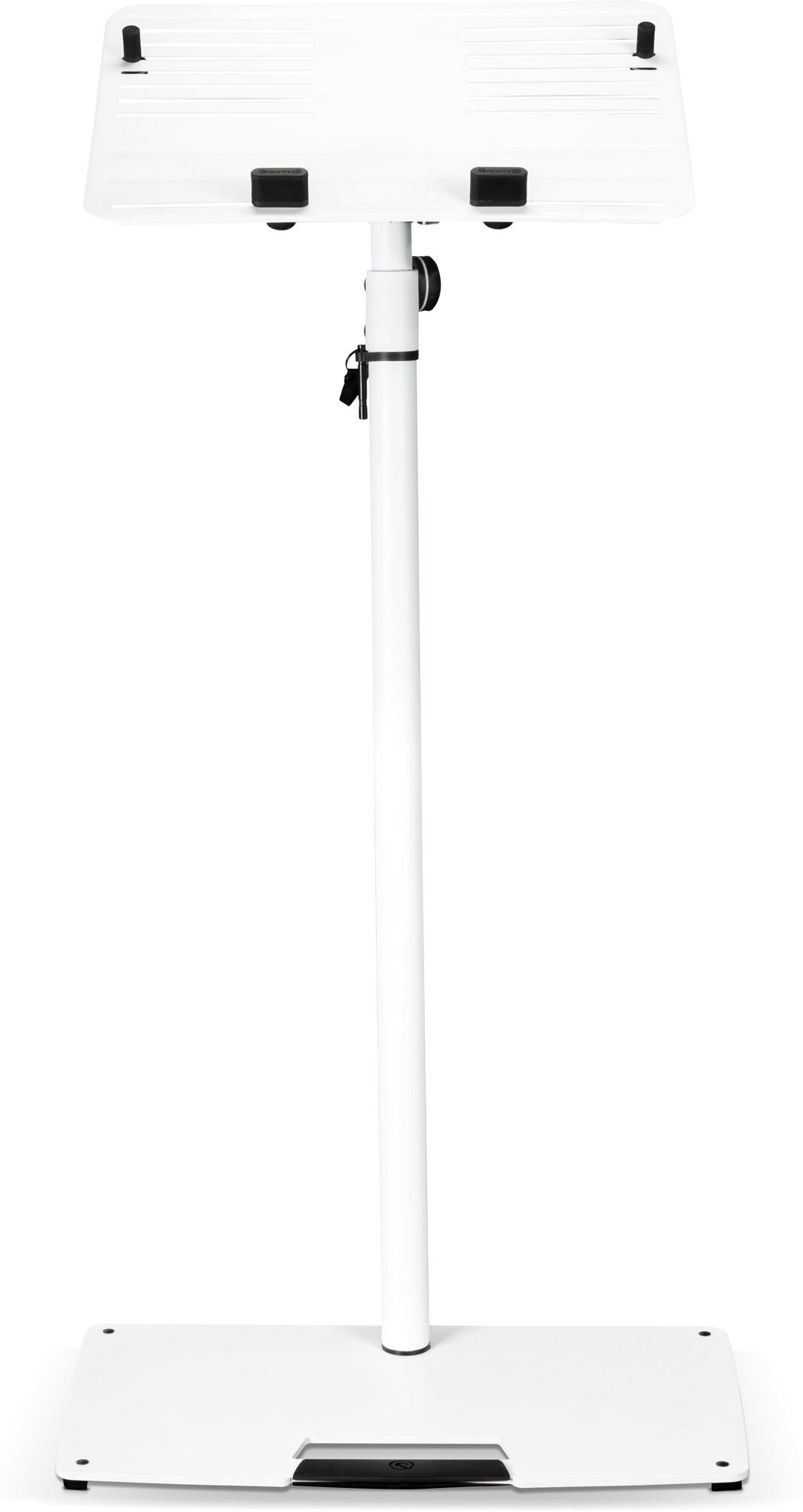 Gravity Lts T 02 W - Universal Laptop-Ständer Mit Verstellbaren Haltepins Und Stahlfuß -B-Stock-