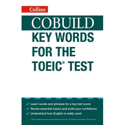COBUILD Key Words for the TOEIC Test, Taschenbuch von , HarperCollins, 978-0-00-745883-7