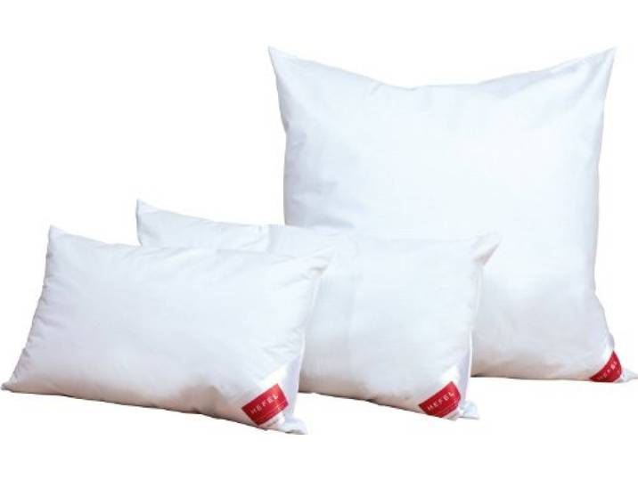 Hefel Kissen Cool Textilfaser weiss Größe 80x80 cm
