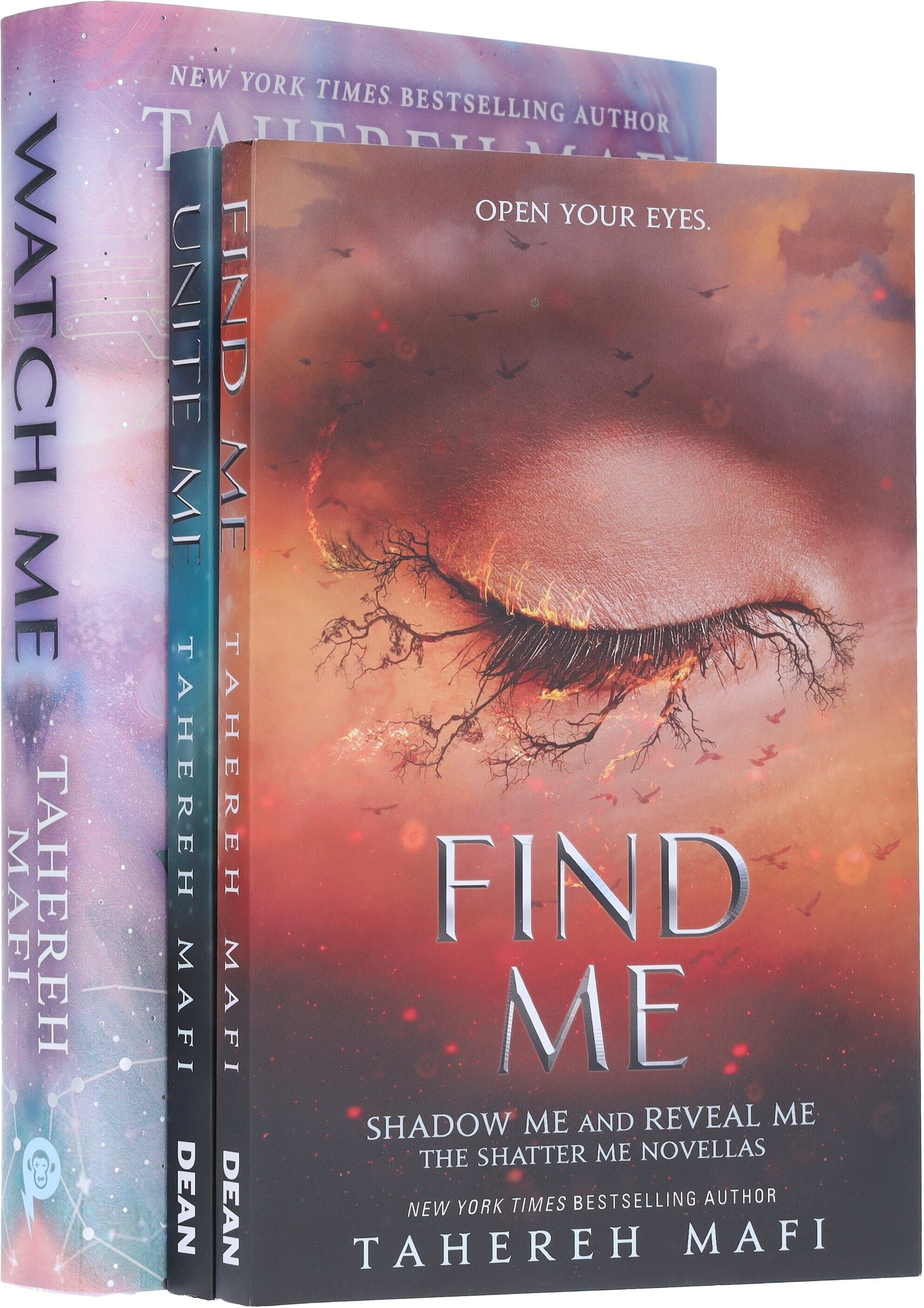 Shatter Me by Tahereh Mafi: Unite Me, Find Me & Watch Me 3 Books Collection Set - Age 14+ - Paperback/Hardback HarperCollins Publishers