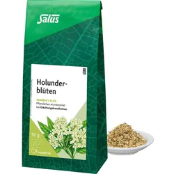 Holunderblüten Arzneitee Sambuci Flos Salus 50 G