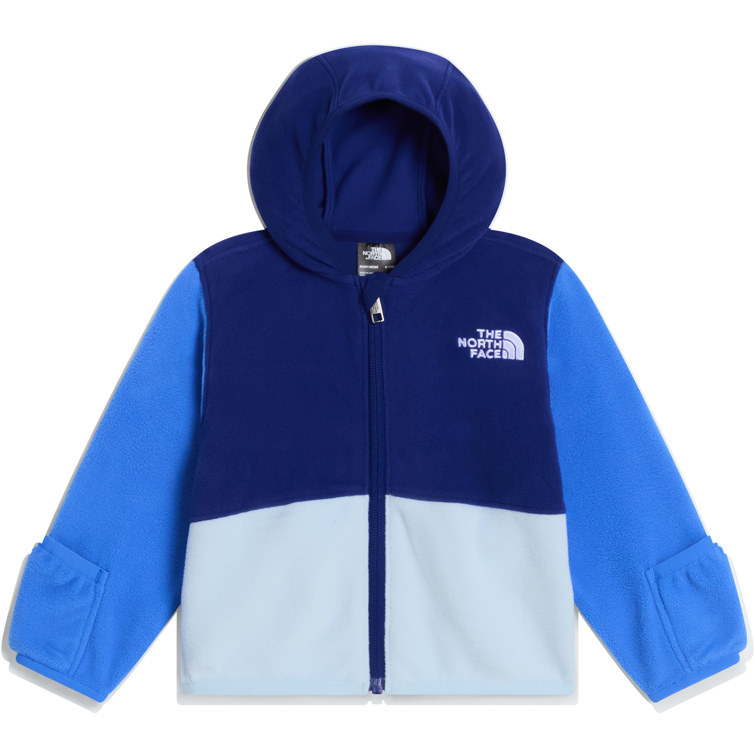 The North Face Baby Glacier Kinder Fleecejacke blau Größe 64 Lifestyle Widerstandsfähig