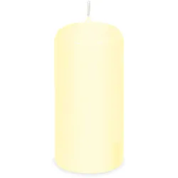 Stumpenkerze champagner Ø80 x 200 mm