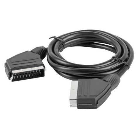 Lanberg CA-EUEU-10CC-0018-BK-Kabel (SCART M (1.80 m) (CA-EUEU-10CC-0018-BK)