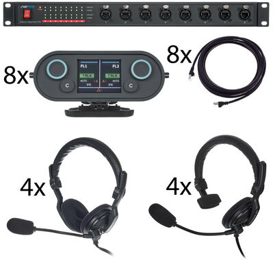 punQtum Q110 4x Single/4x Dual Bundle noir