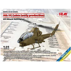 ICM AH-1G Cobra (early production), US Attack Helicopter
