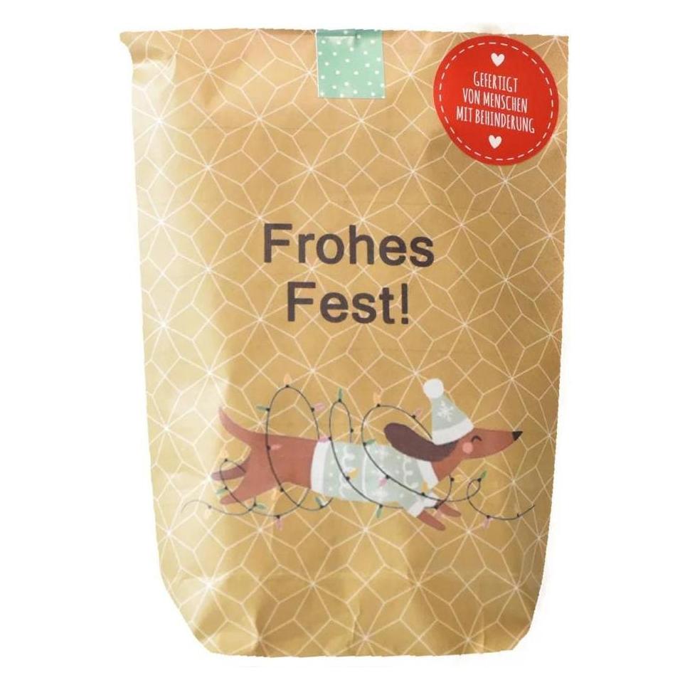 Wunderle Wundertüte Frohes Fest Dackel (1x) (63735)