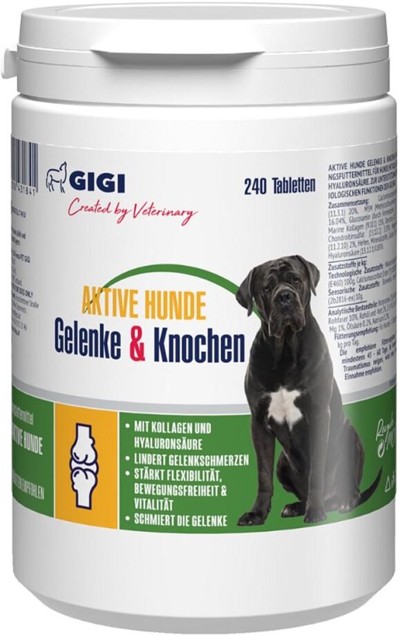 GIGI VET Aktive Hunde Gelenke & Knochen N240