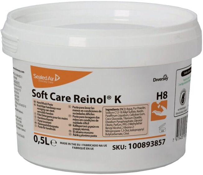 SOFT CARE Pâte de lavage des mains SoftCare Reinol-K 500 ml ; Diversey (100893857)