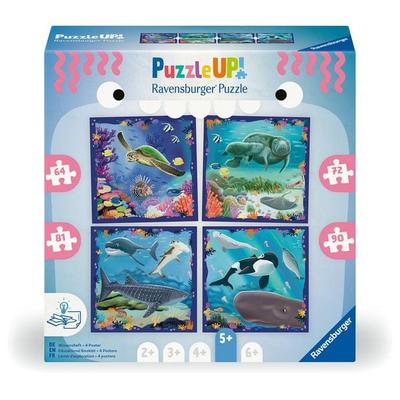 Kinderpuzzle 64, 72, 81, 90 Teile - Puzzle UP! Meerestiere