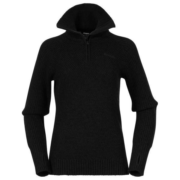 Bergans - Ulriken Lady Jumper - Merinopullover Gr S schwarz