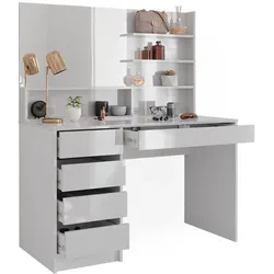 Vicco, Schminktisch, Sherry (120 x 55 x 75 cm)