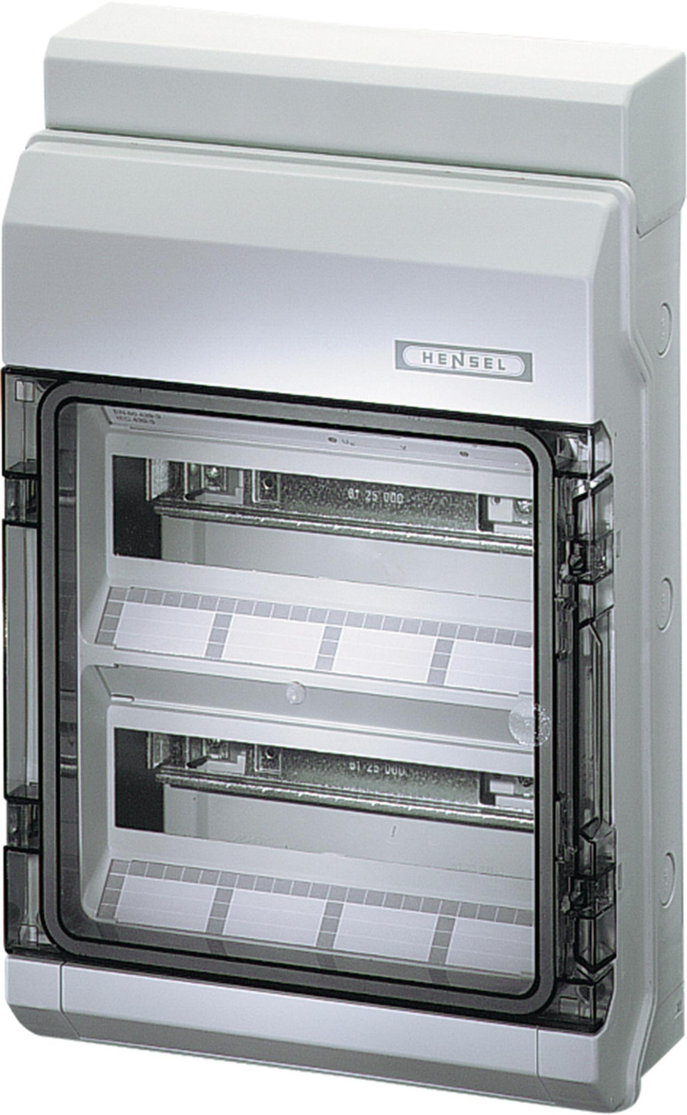 Hensel KV 90 automatische behuizing type KV 9224 NT, 24 TLEen (2x12x18 mm), IP 65