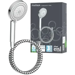 PARMA Handbrause-Set, Chrom/Schwarz