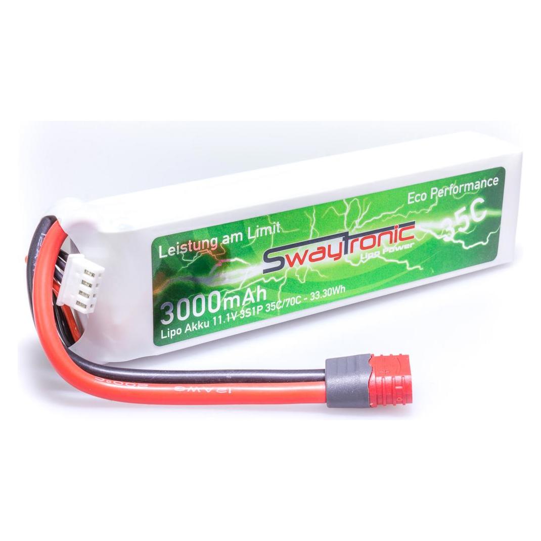 Swaytronic LiPo. V35/70 Soft Case TPlug (3000 mAh, 11.10 V) (7640159361060)
