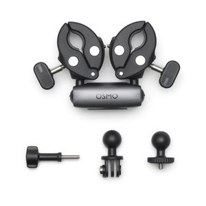DJI DJI Osmo doppelte Schwerlastklemme Action-Cam-Halterung, für  Osmo Nano, Osmo 360, Osmo Action 5 Pro, 4 & 3, für Motorrad