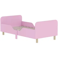 KINDERBETT MDF Kiefernholz Rosa