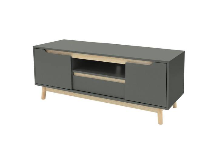 ML-DESIGN Lowboard Fernsehschrank TV-Kommode TV Board für Wohnzimmer Fernseher Möbel (1 St), TV-Schrank Minimalistisch bis 55 Zoll MDF / Kiefer
