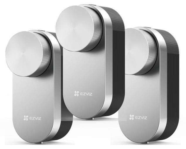 EZVIZ DL01 Pro, intelligentes Türschloss mit Fernzugriff & Bluetooth, 3er-Set