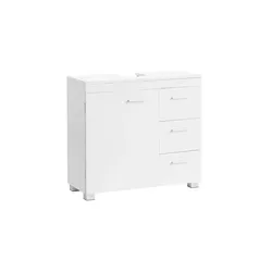 Waschbeckenunterschrank   , weiß , Maße (cm): B: 70 H: 64