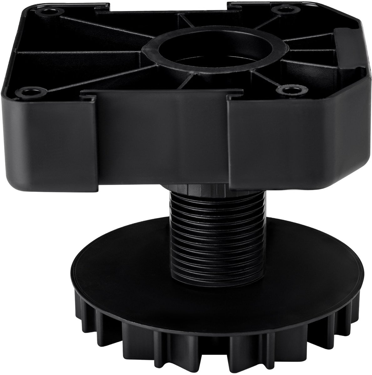 SO-TECH Set van 4 meubelpoten zwart met sokkelhoogte 55 mm
