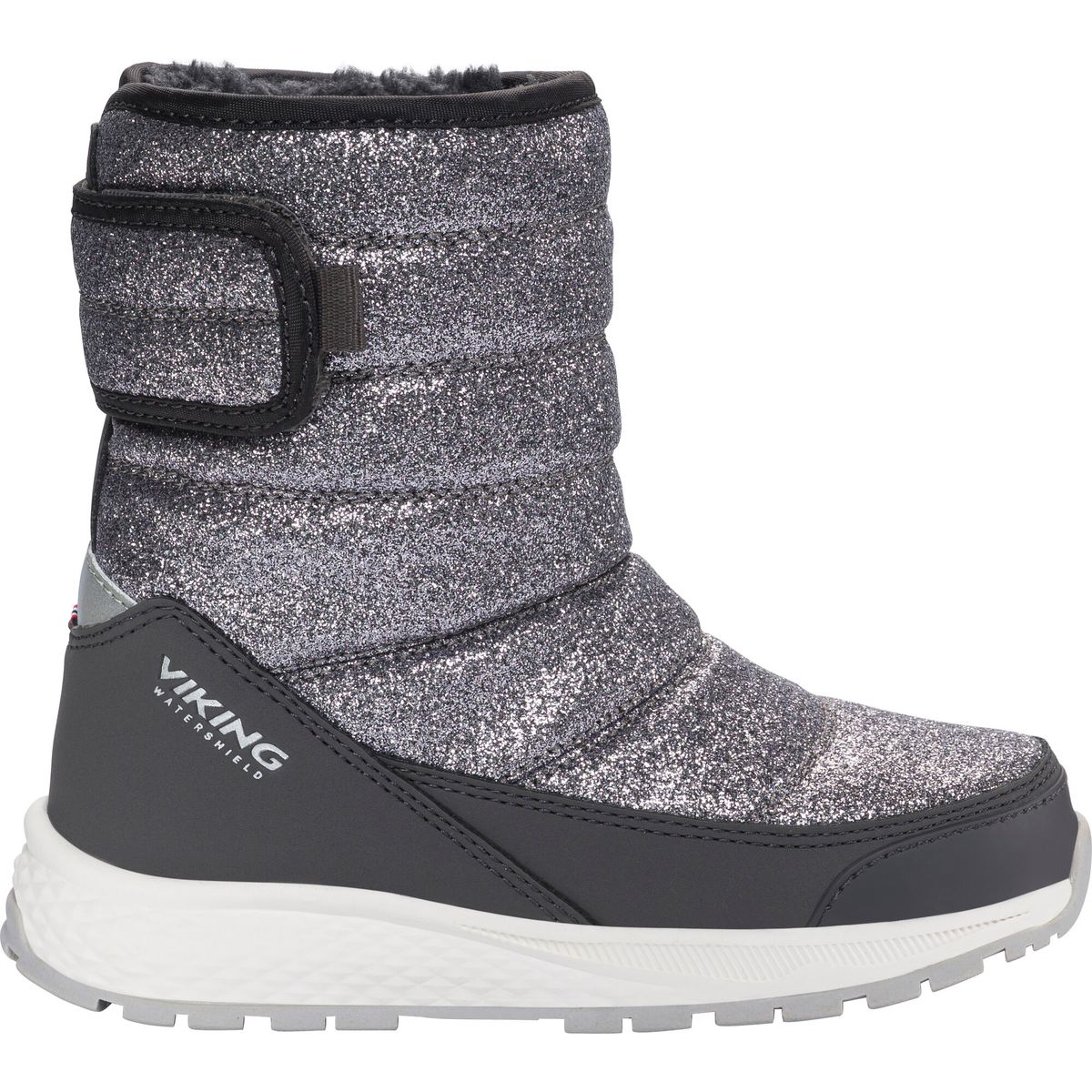 Viking Equip Glitter Warm WP Pull-on dark grey (91) 26 3-95520-91-26
