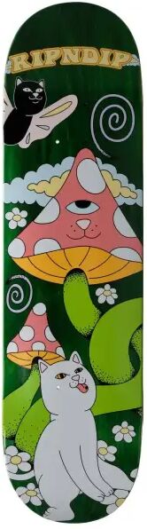 Tavola Skateboard RIPNDIP Cloud 69 (8" - Green) taglia 8"