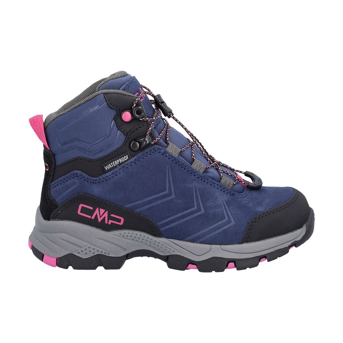CMP Kids Melnick Mid WIP Trekking Shoes blue-fuxia (30MR) 30 3Q18584-30MR-30