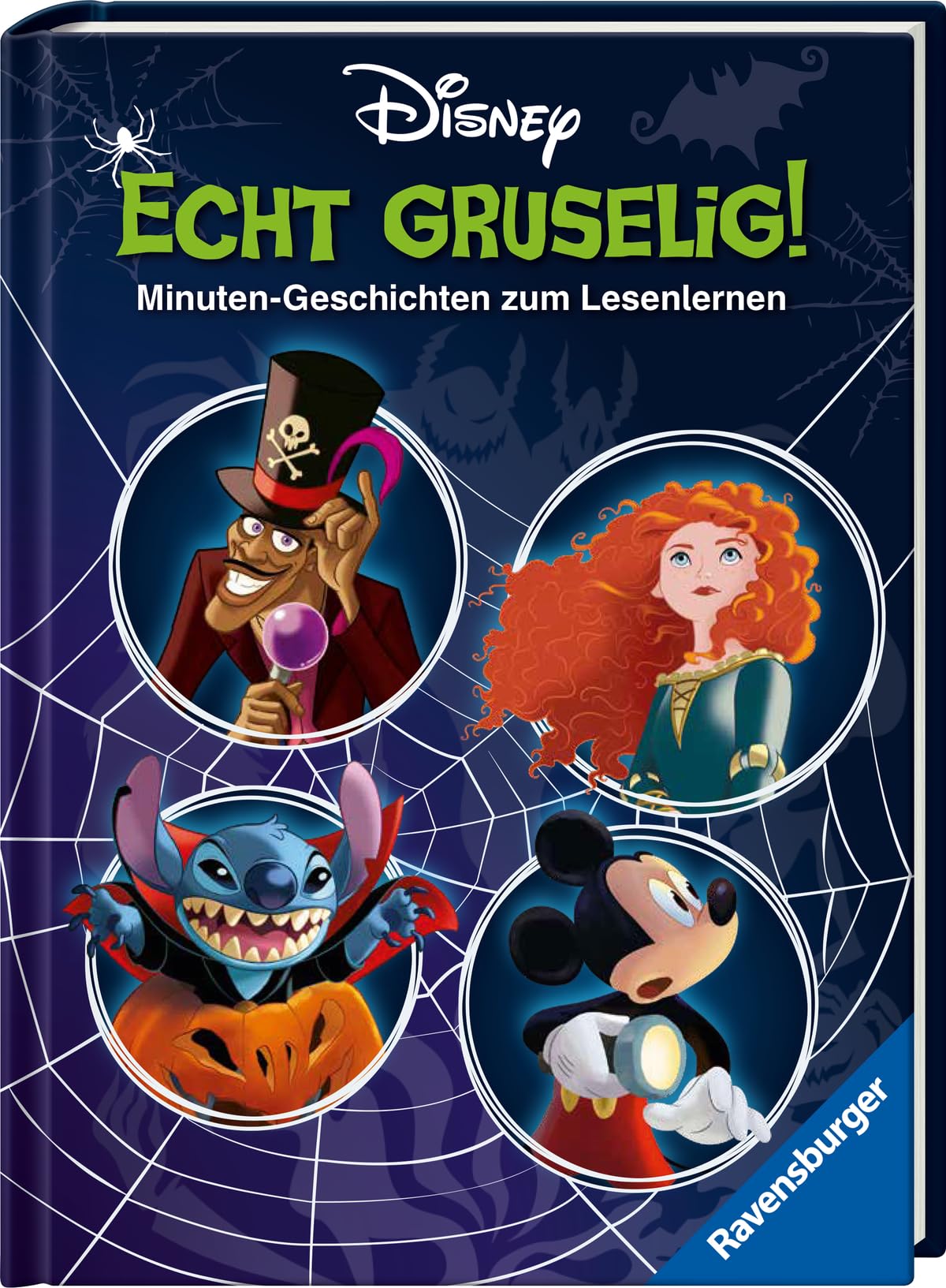 Annette Neubauer - Disney: Gruselige Minuten-Geschichten zum Lesenlernen - Erstlesebuch ab 7 Jahren - 2. Klasse - Preis vom 02.10.2026 23:42:20 h