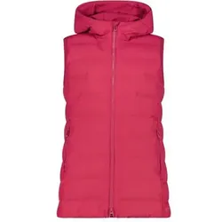 CMP Damen Westen Da WOMAN VEST FIX HOOD, Größe 44 in Schwarz Schwarz