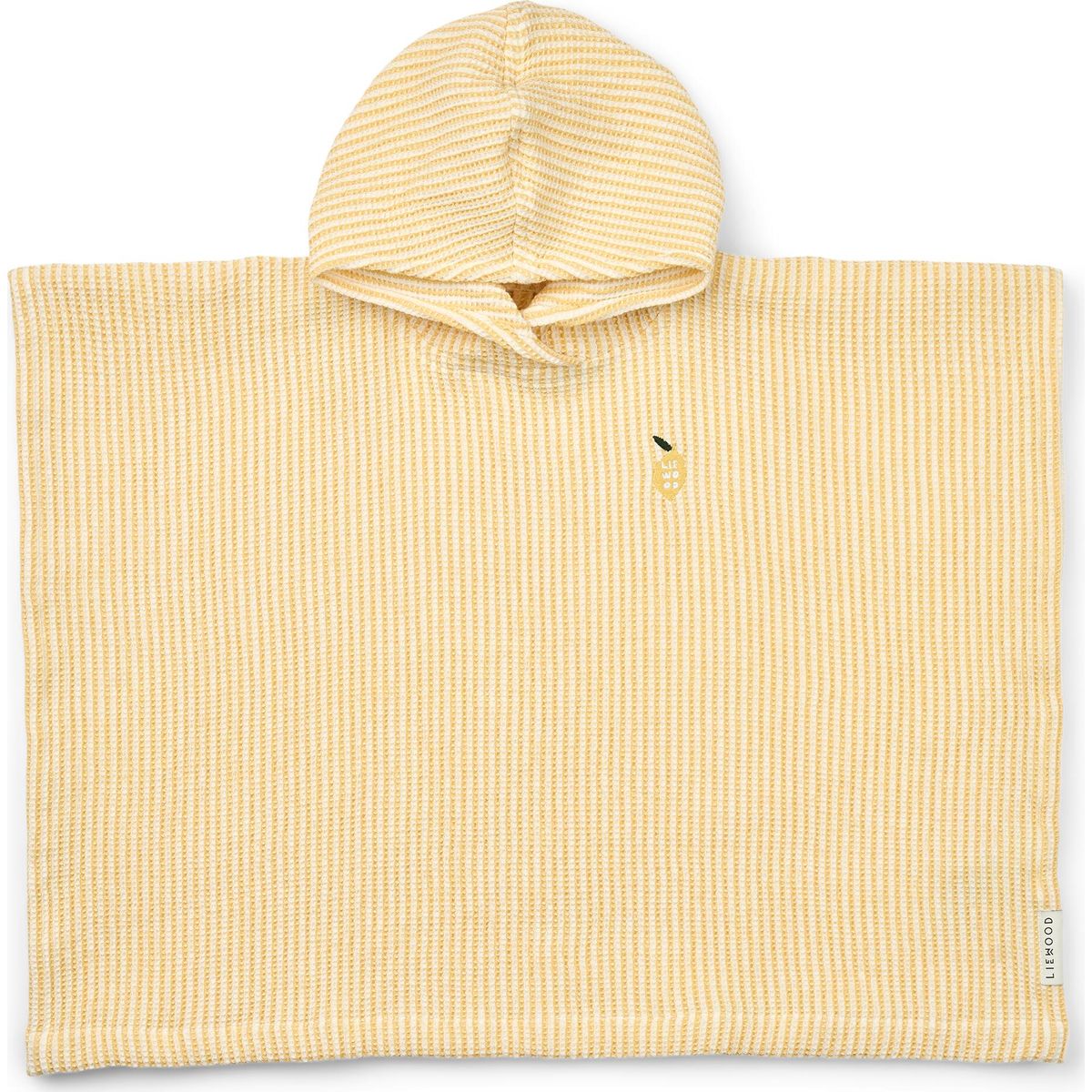 Liewood Paco Poncho Embroidery lemon yellow / creme de la creme (2665) 7/8 Y LW20403-2665-7/8 Y-CU