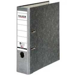 Falken Ordner A4 »Recycling Wolkenmarmor« 8 cm grau, 31.8 cm