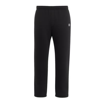 Jogginghose STARTER BLACK LABEL "Starter Black Label Starter Straight Leg Sweatpants", Herren, Gr. XXL, US-Größen, schwarz, 70% Baumwolle, 30% Polyester, normal, Hosen Jogginghose