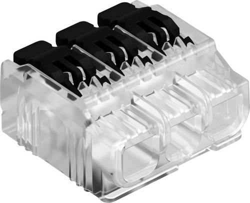 OBO Bettermann 2054423 61 HSK43 flexibel: 0.02-4mm² starr: 0.02-2.5mm² Polzahl: 3 75 St. Transparent