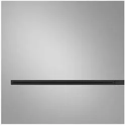Gessi Binario, Modul Strahlart Schwall 200x200 mm mit EASY-Fix-Installation zur digitalen Ansteuerung über Touchscreen, 61133710, Farbe: Messing PVD