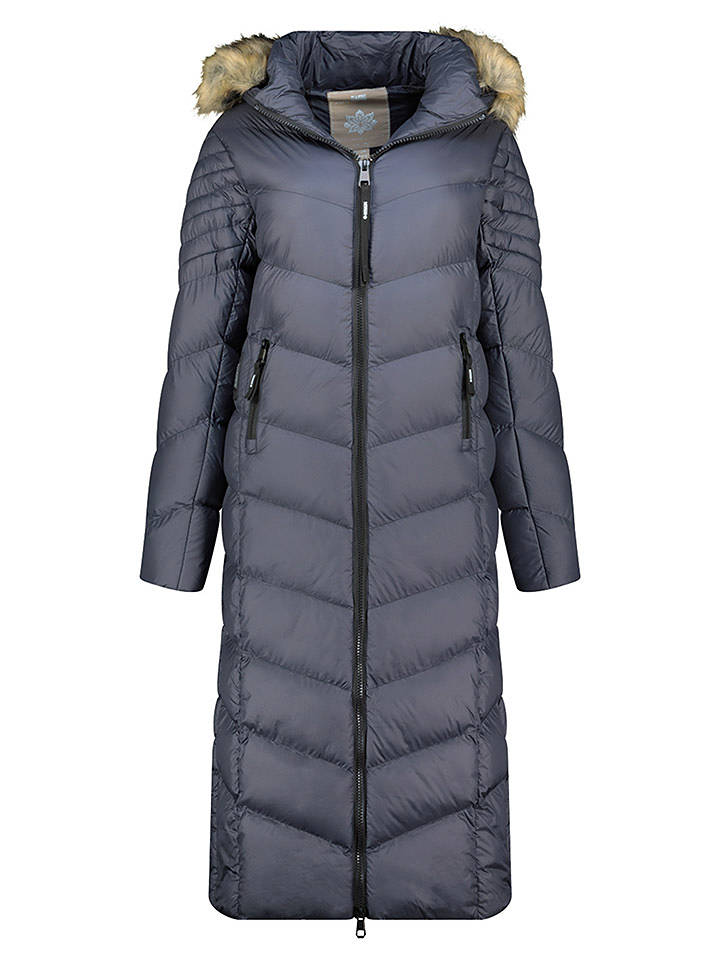 Geographical Norway Wintermantel "Capucine" in Dunkelblau - L