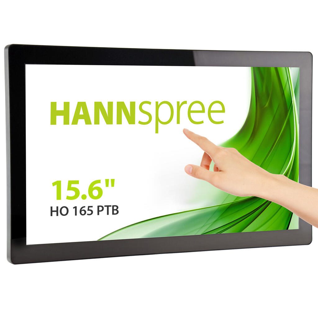 HANNspree Touch-Monitor HO165PTB LED-Display 39,65 cm (15,6") schwarz