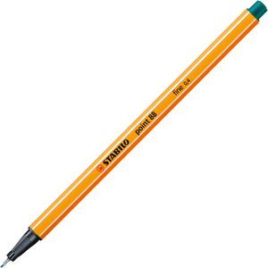 Stabilo Fineliner Point 88/51, Strichbreite 0,4 mm, türkisblau