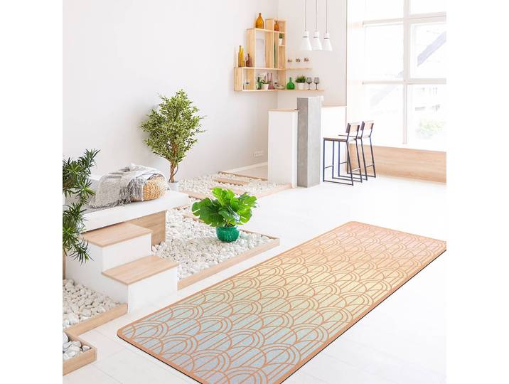 Läufer/Yogamatte Pastellberge 183 x 61cm Multicolor