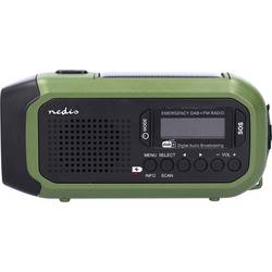 Nedis RDDBCR2000GN Notfallradio DAB+, UKW, FM Notfallradio, DAB+, UKW Grün, Schwarz