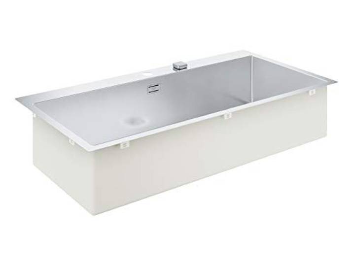 GROHE K800, Küchenspüle Edelstahl, geräuschreduziert, extra tiefes Becken
