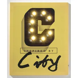 LED-Bild CITY (BHT 40x50x2 cm) - BHT 40x50x2 cm